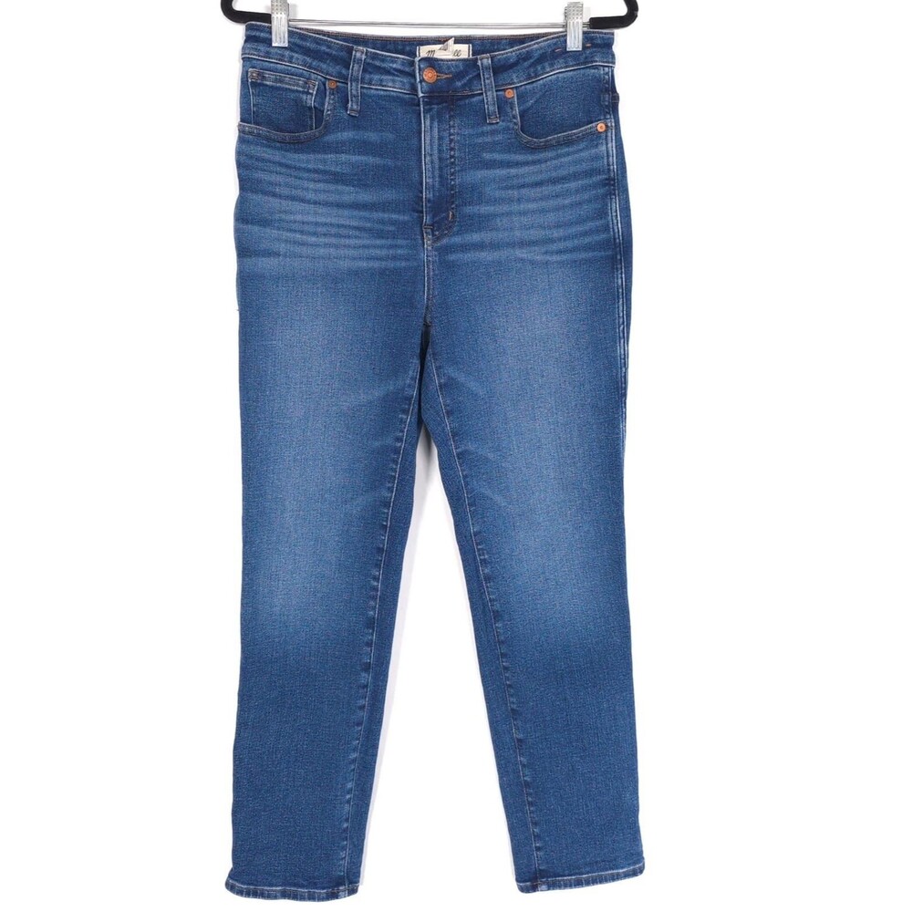 MADEWELL Women’s Jeans Size 30 Curve Stovepipe Stretch Cotton NN571 DM7105‎